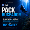 Reserva Pack Buceador Bonaire 2026
